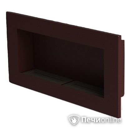 Биокамин ЭкоЛайф Window II black burgundy в Миассе